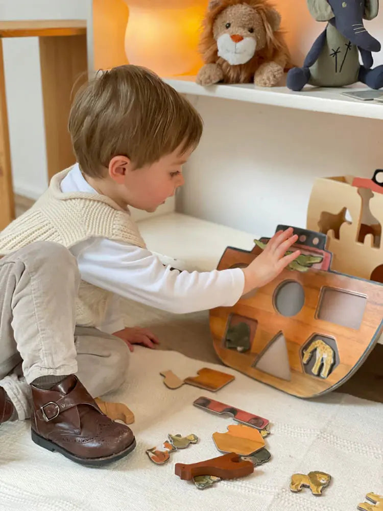 Noah's Ark Layered Shape Puzzle