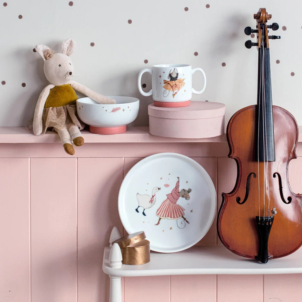 Porcelain dinnerware set, La petite école de danse