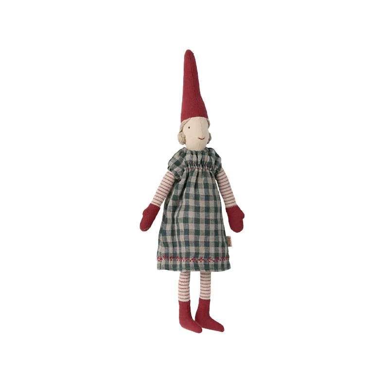 Pixy girl size 2, blue checkered dress