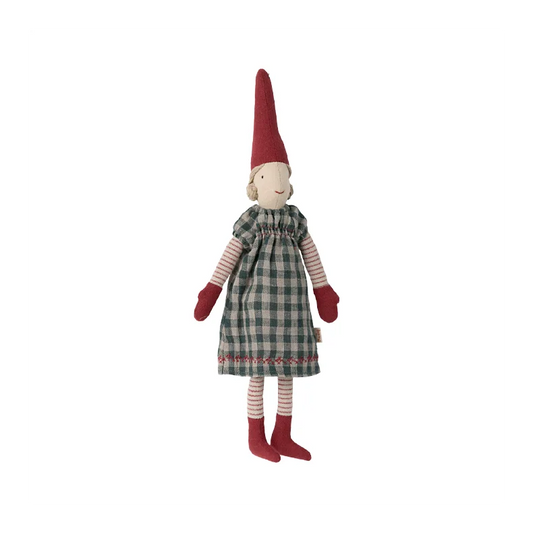 Pixy girl size 2, blue checkered dress