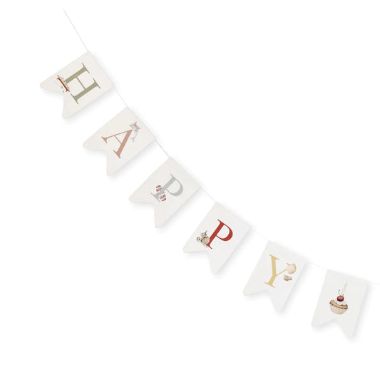 birthday garland - multi