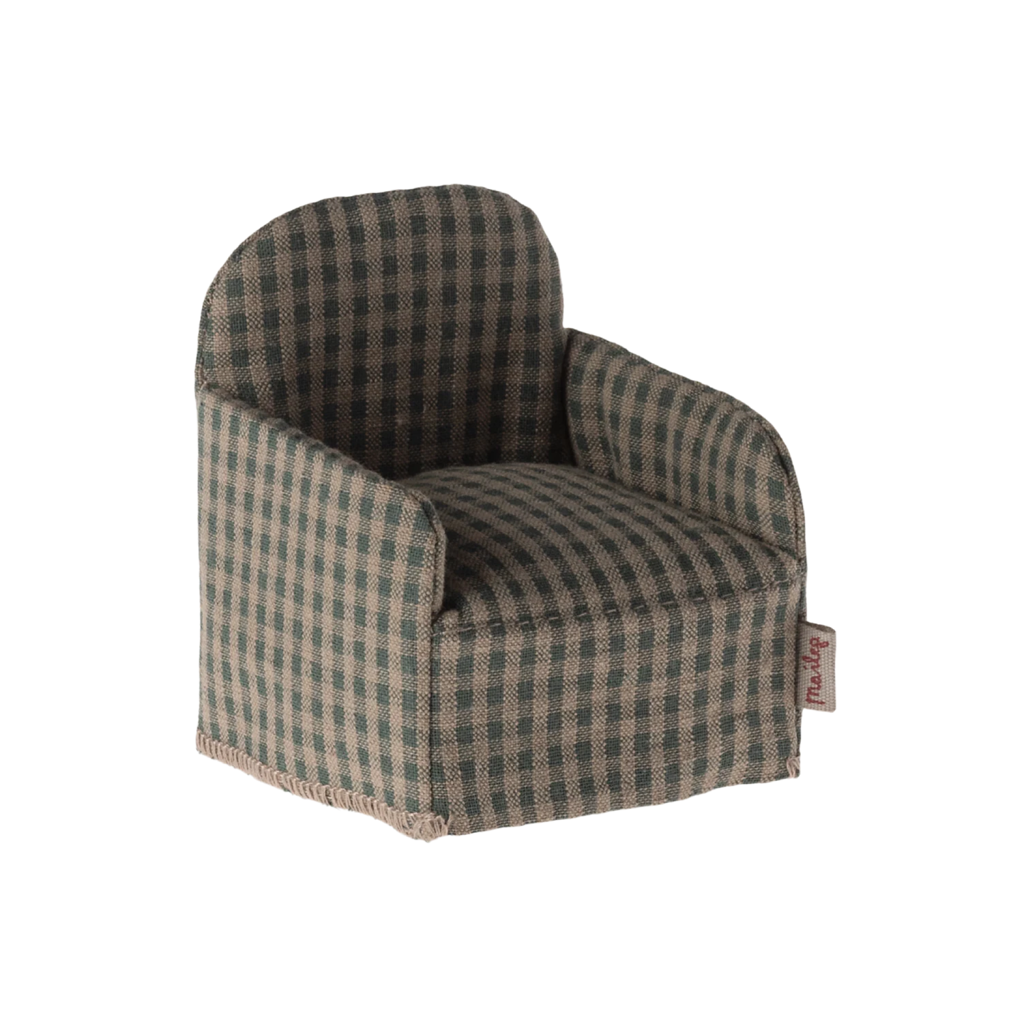 Chair, Mouse - Green checker