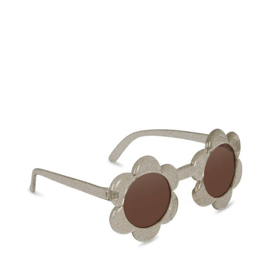 sunglasses junior flower - glitter