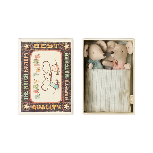 Twins, Baby mice in matchbox