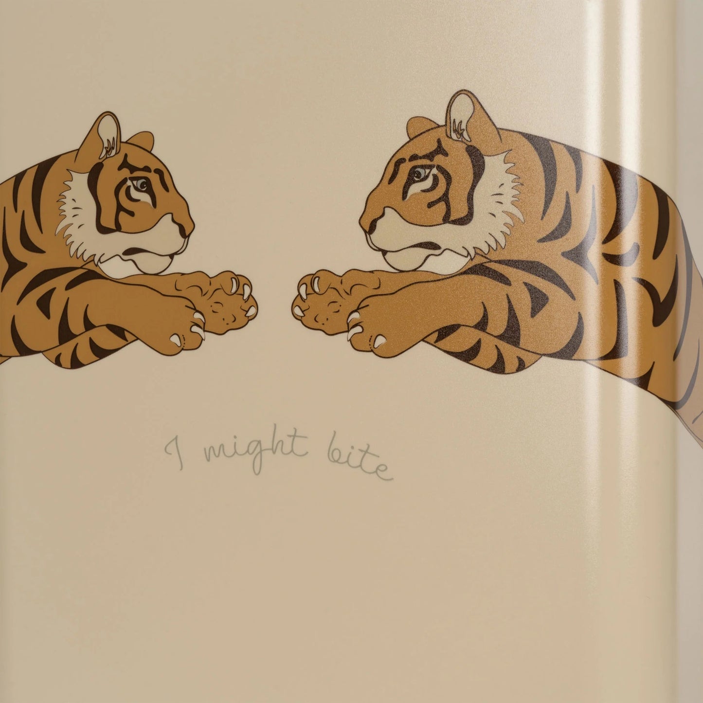 travel suitcase - tiger