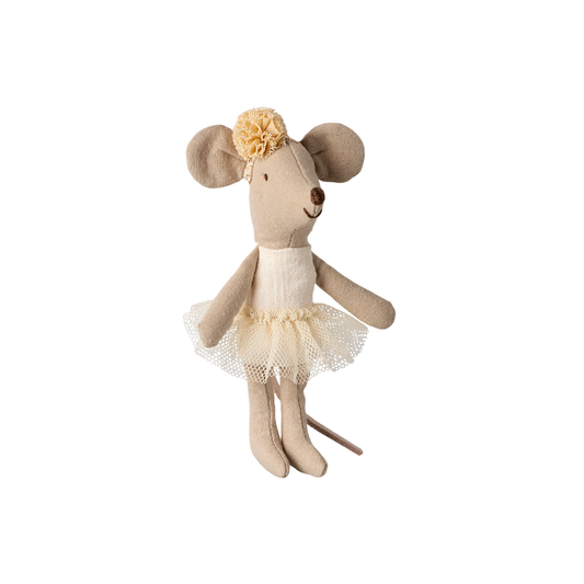 Ballerina Mouse, Little sister - Off white