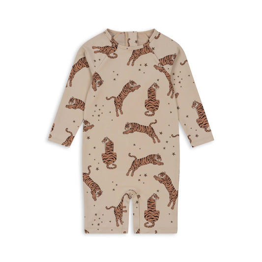 Aster Onesie grs, tiger