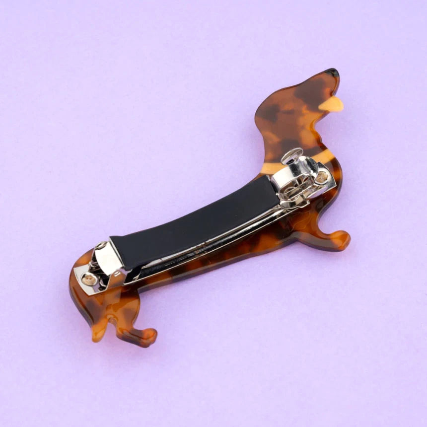 Dachshund French Barrette