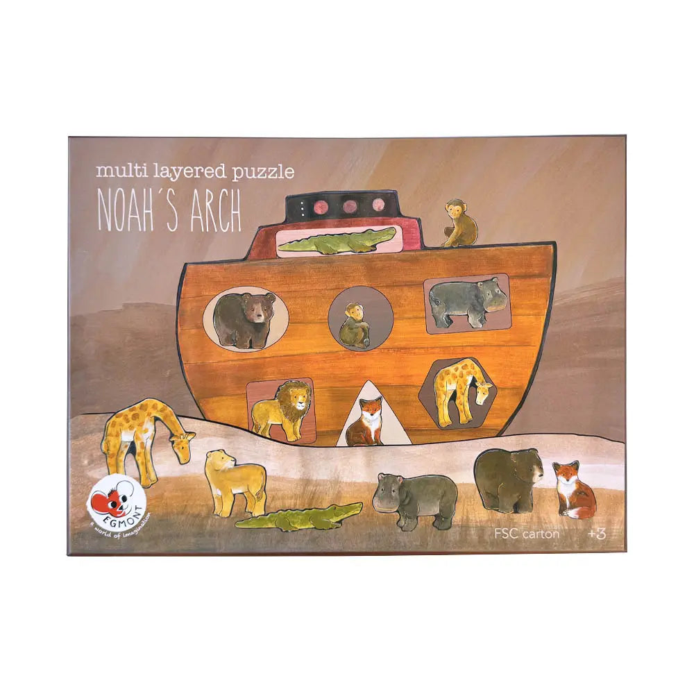 Noah's Ark Layered Shape Puzzle