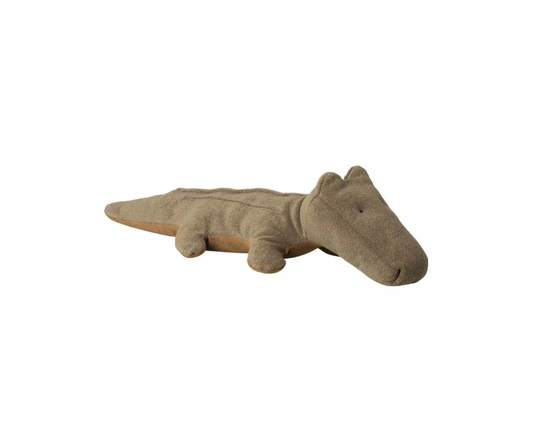 Safari friends, Crocodile, Small - Olive green
