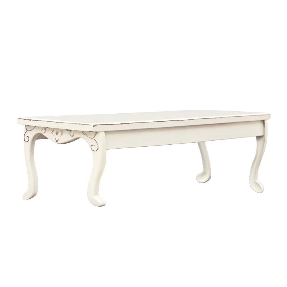 Retro Long Table - White