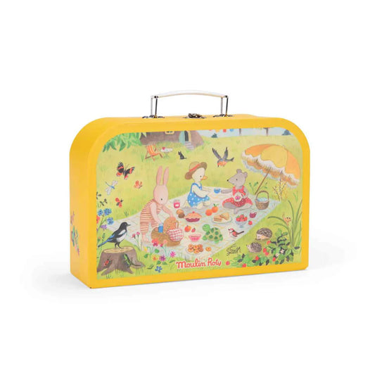 La Grande Famille Tin Tea Suitcase