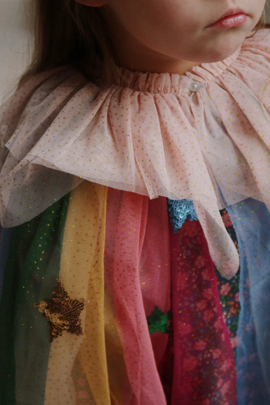 Glitter rainbow costume