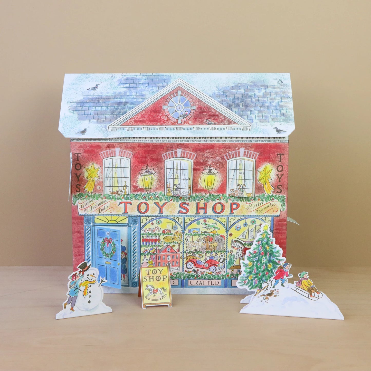 Toy Shop Advent Calendar by Emily Sutton