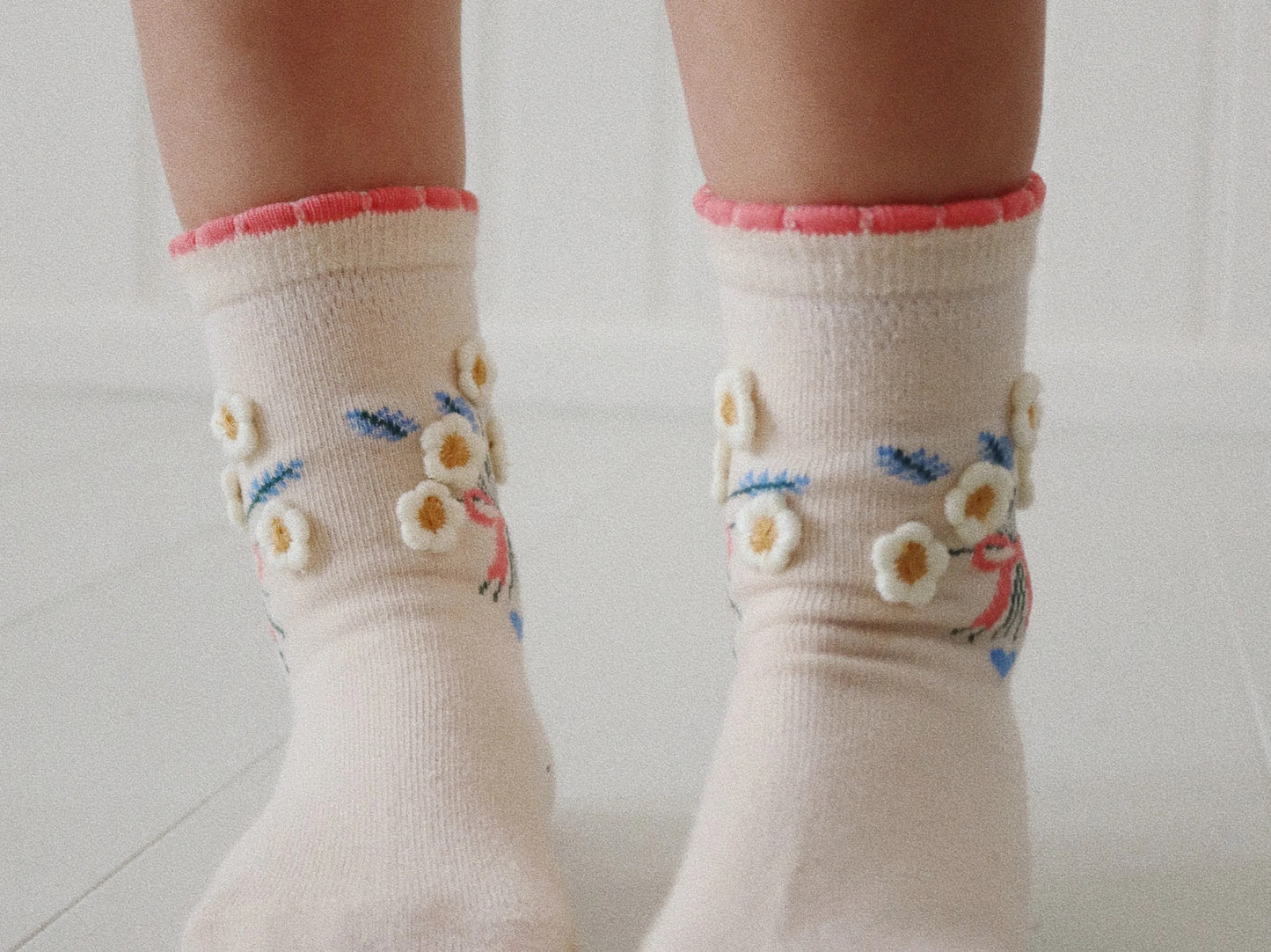 2 pack daisy socks - daisy/mix