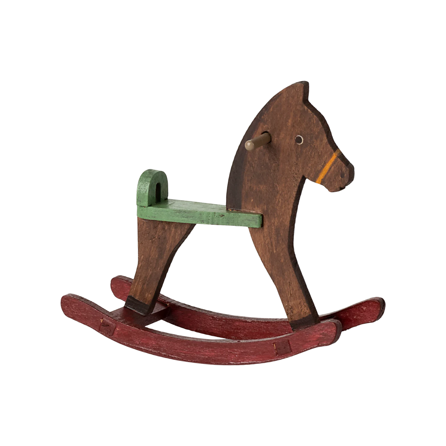 Rocking horse, Mouse - Dark brown