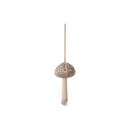 Mushroom ornament, Winter flower - Green