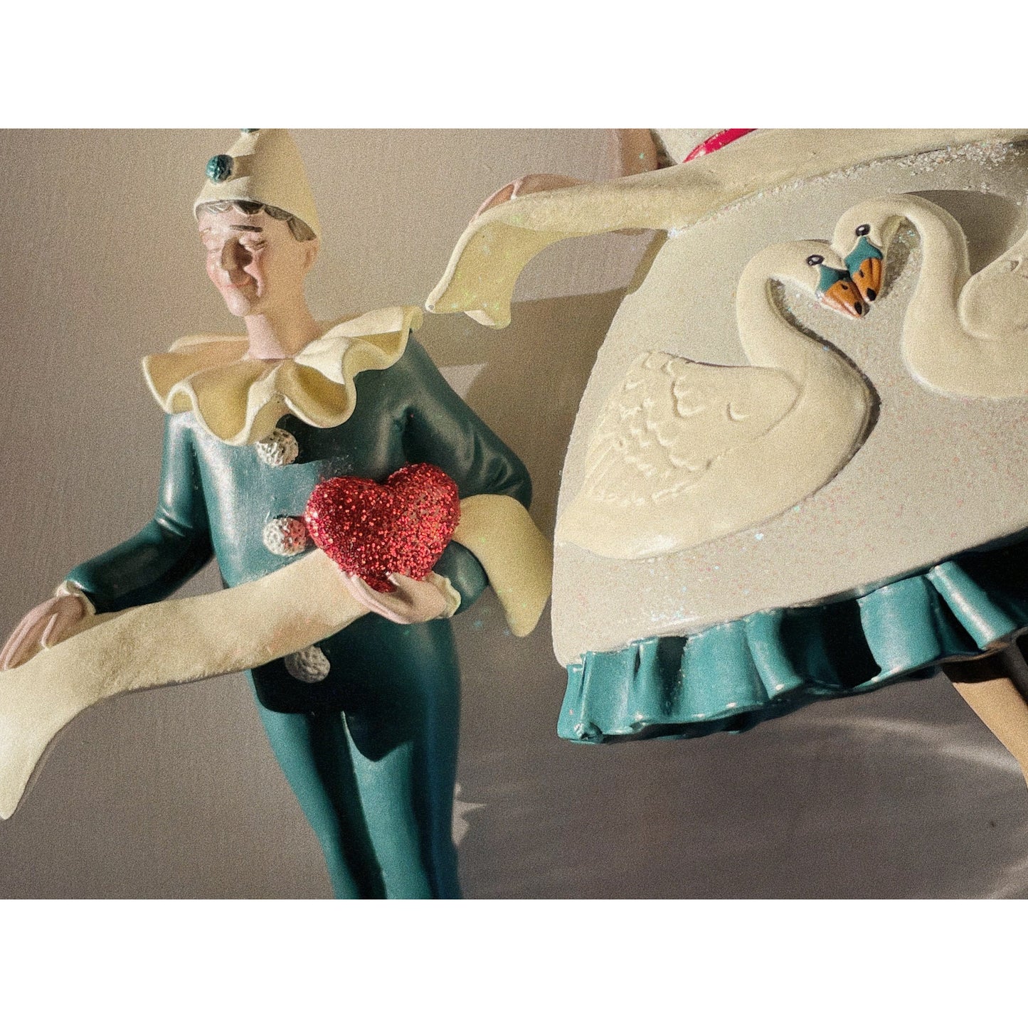 christmas swan ballerina - multi