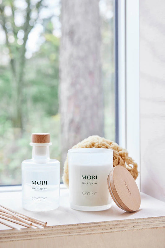 Mori Scented Candle - Pine and Cypress