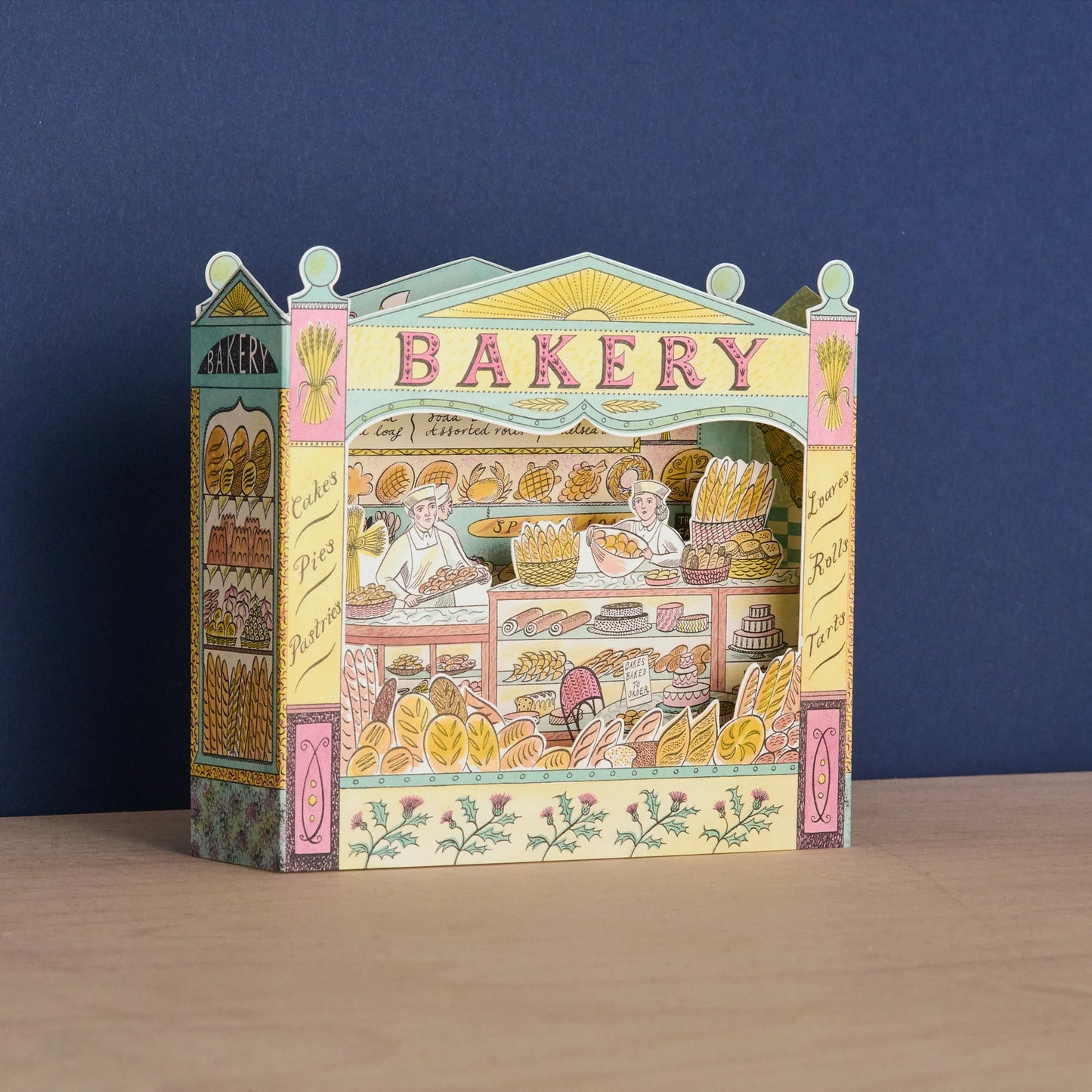 Bakery Shop Die Cut die-cut card by Emily Sutton