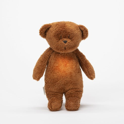 Organic humming bear - caramel natur