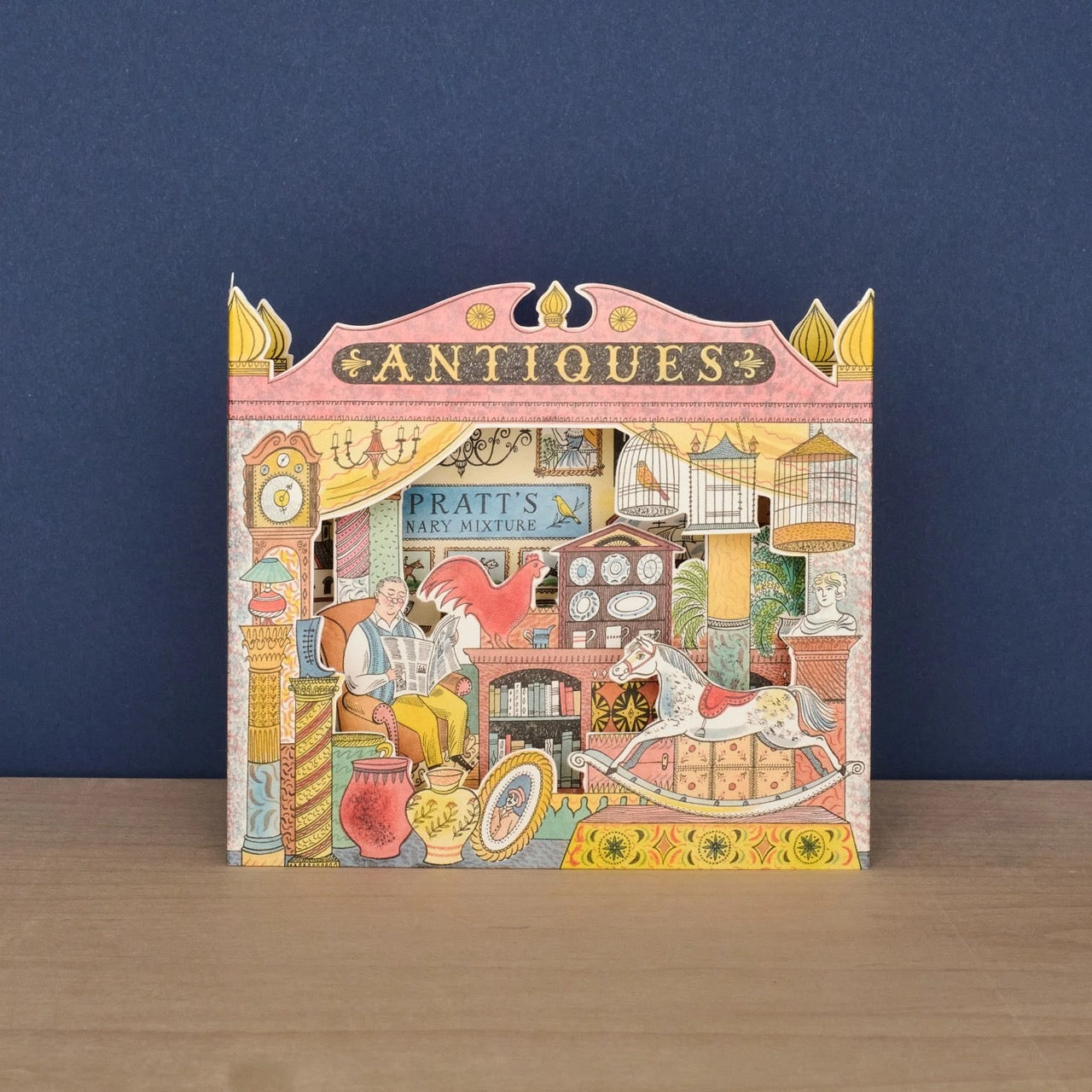 Antiques Shop Die-Cut Card
 by Emily Sutton