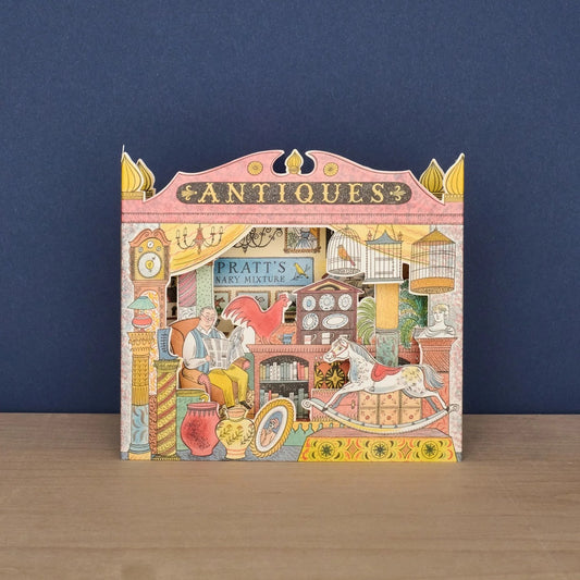 Antiques Shop Die-Cut Card
 by Emily Sutton