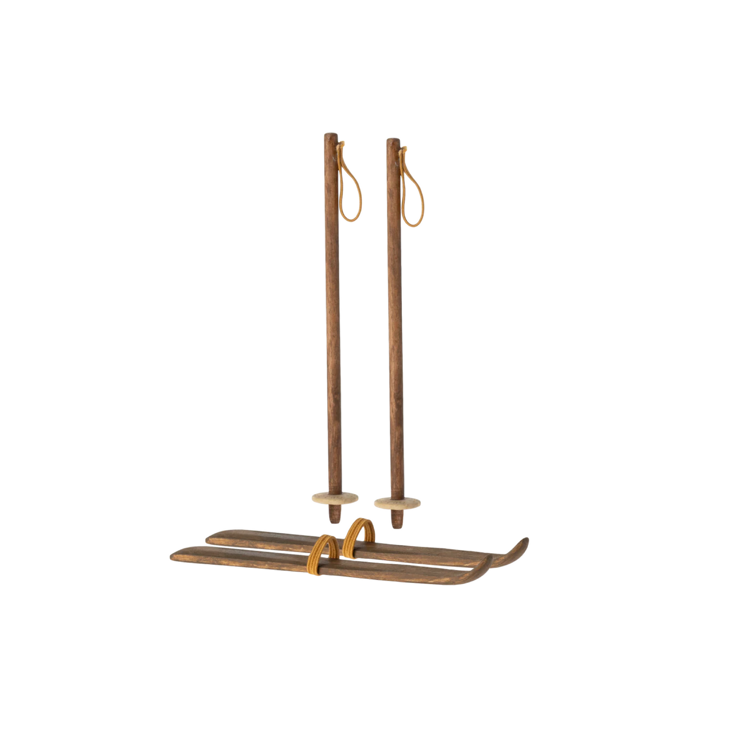 Ski and ski poles, Mum & Dad mouse