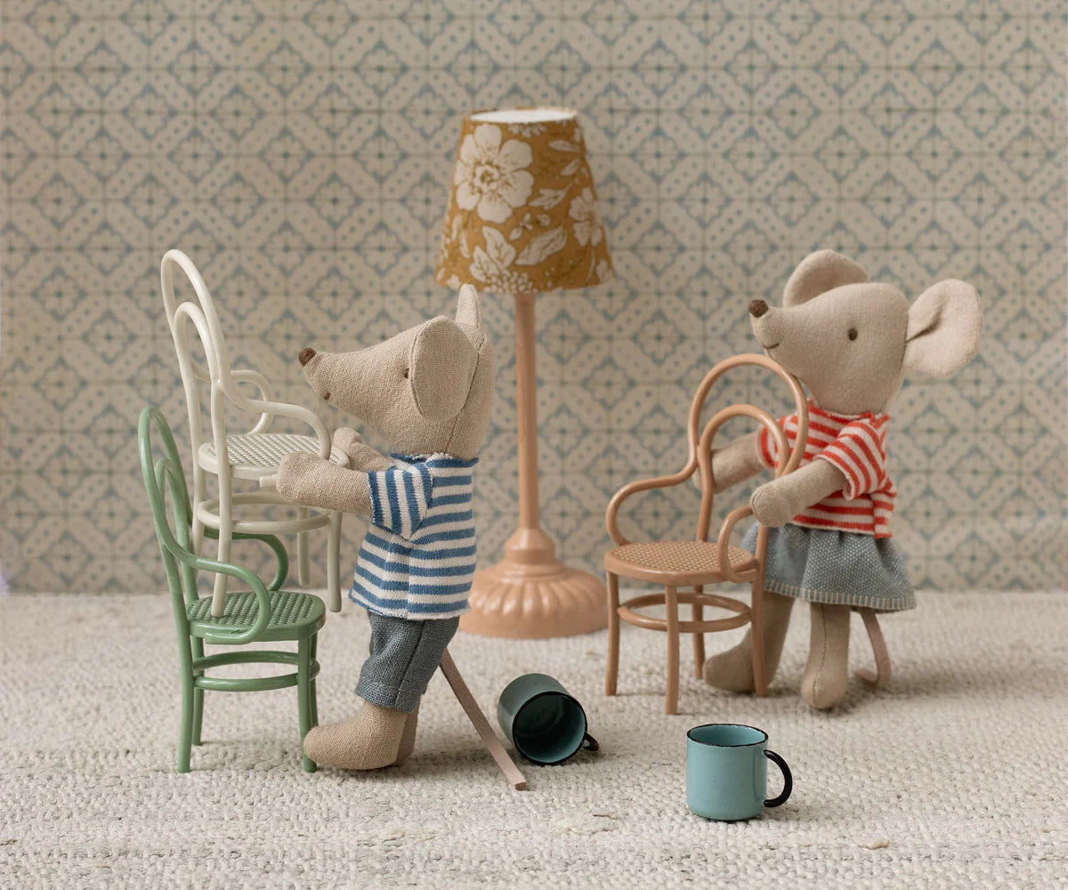 Vintage chair, Mouse - Dark powder