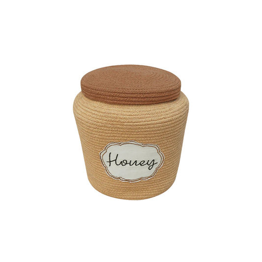 Basket Honey Pot