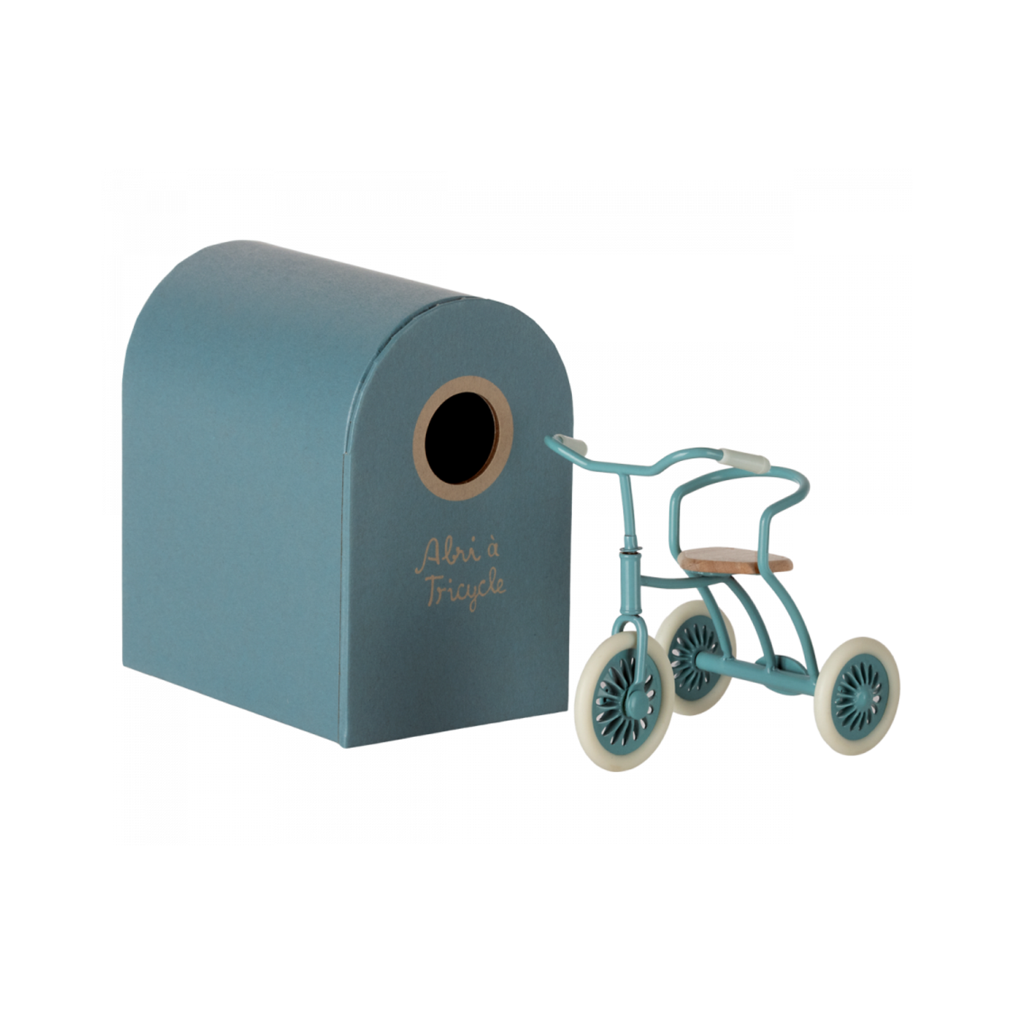 Abri à tricycle, Mouse - Petrol blue