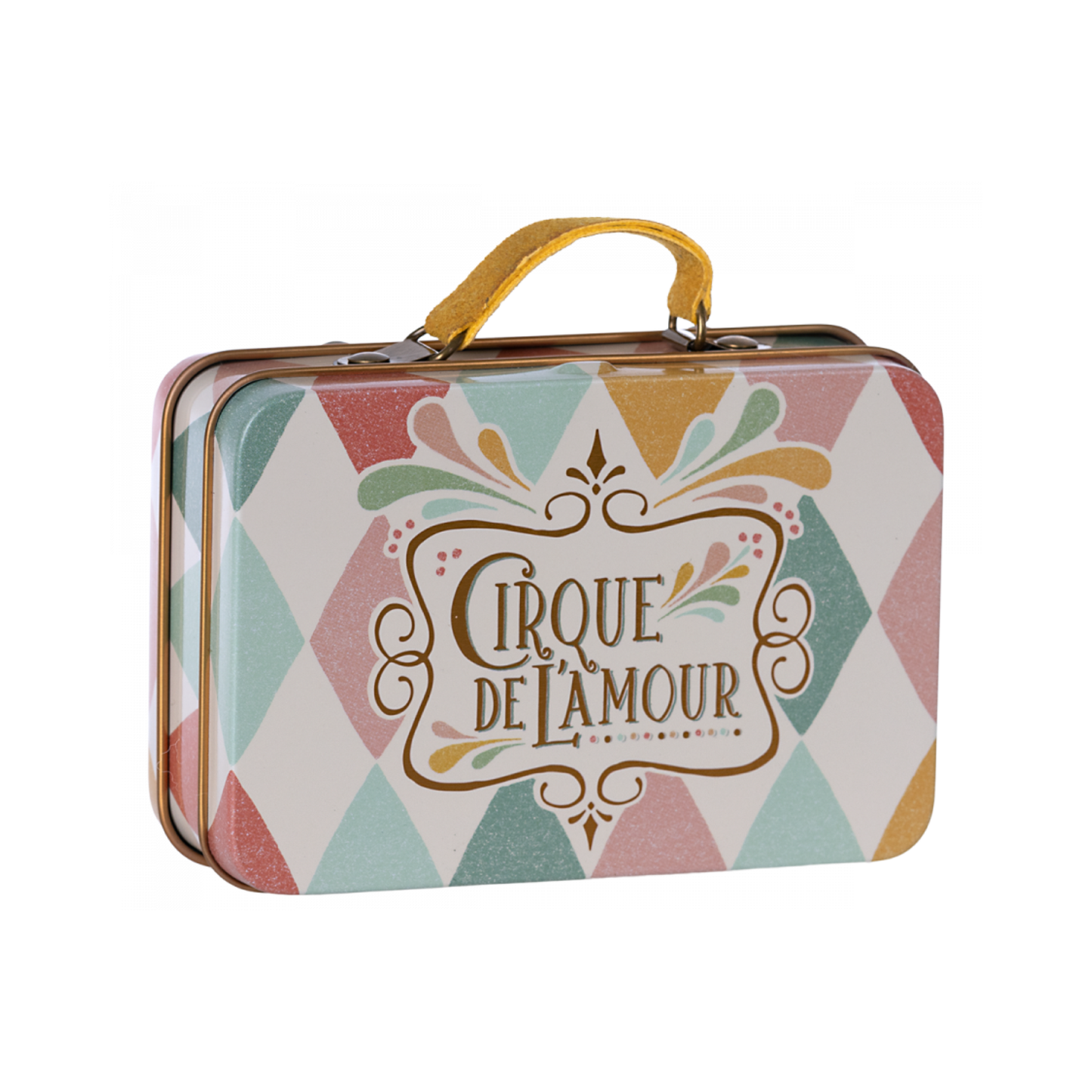 Small suitcase, Harlequin