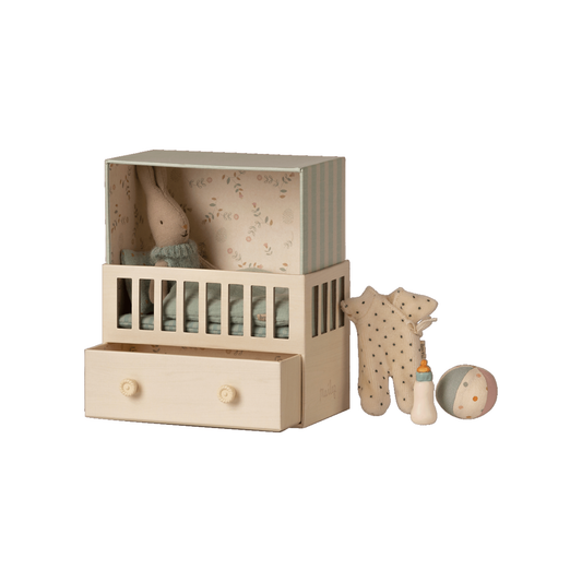 Baby room w. Micro rabbit - Blue