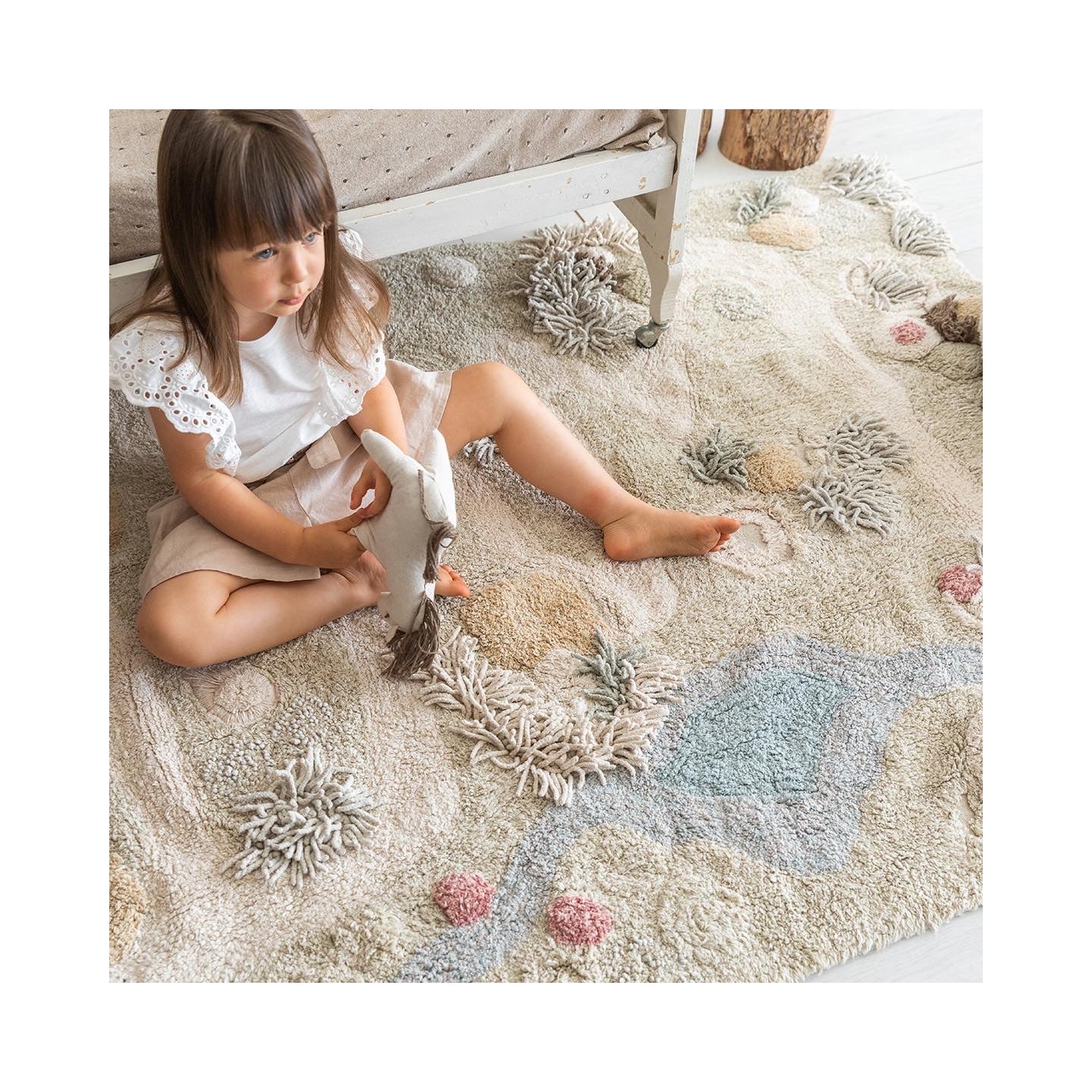 Path of Nature Washable Play Rug