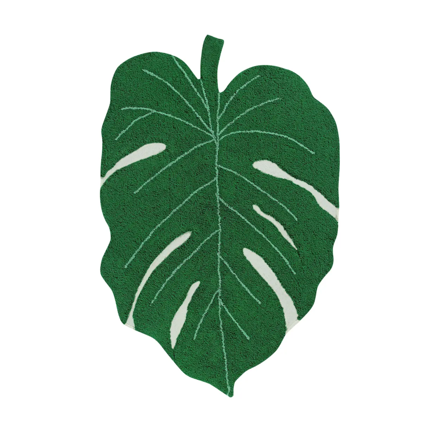 Washable Rug Monstera Leaf