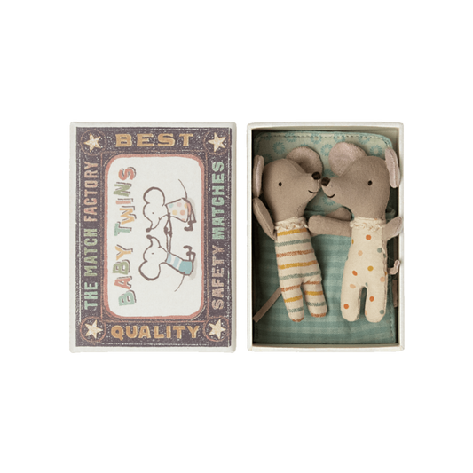 Twins, Baby mice in matchbox