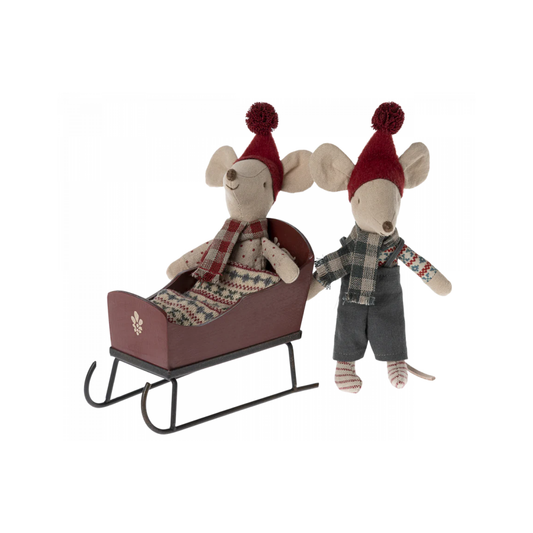 Sleigh, Mouse - Red