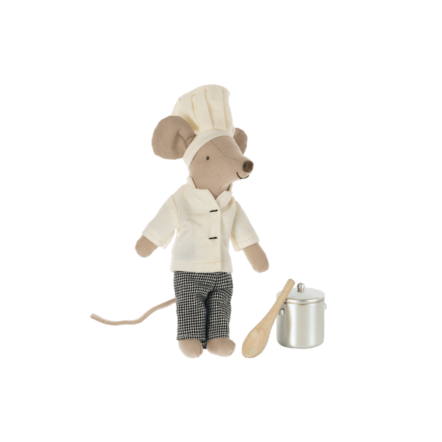 Chef mouse w. soup pot and spoon