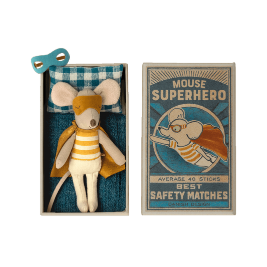 Super hero mouse, Little brother in matchbox