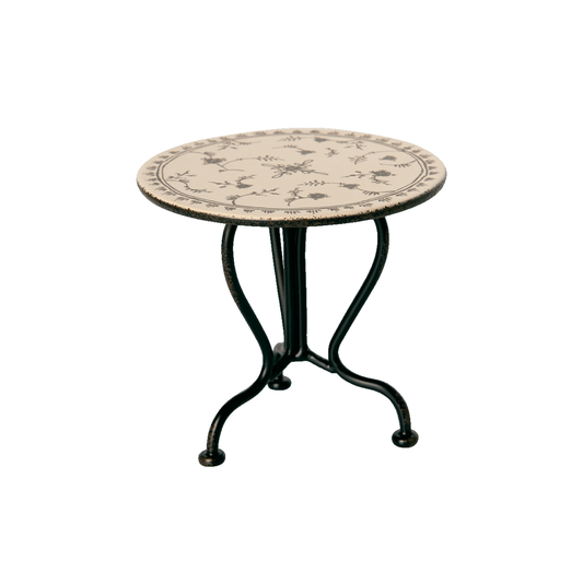 Vintage tea table, Micro - Anthracite