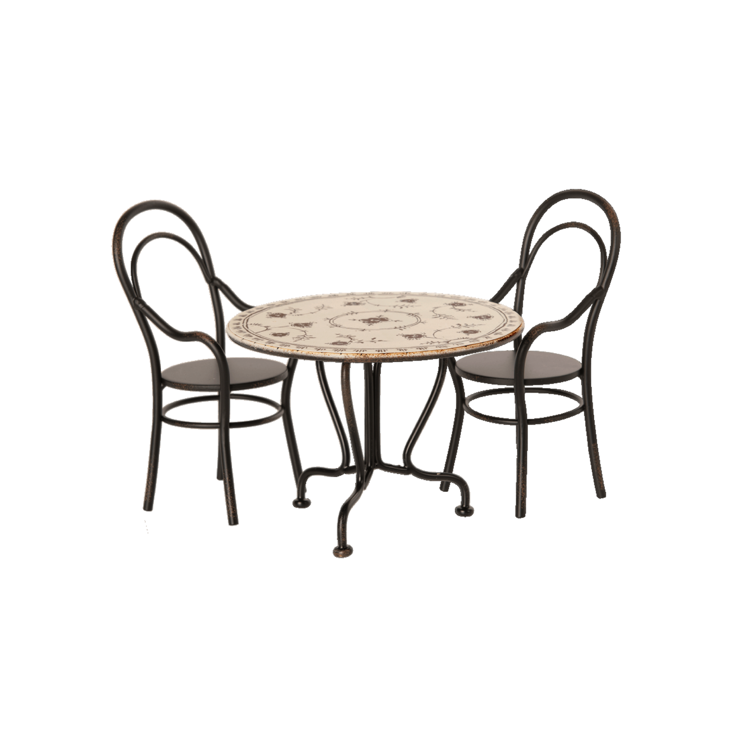 Dining table, Set with 2 chairs