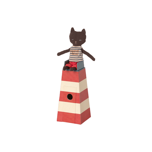 Sauveteur, Tower with cat