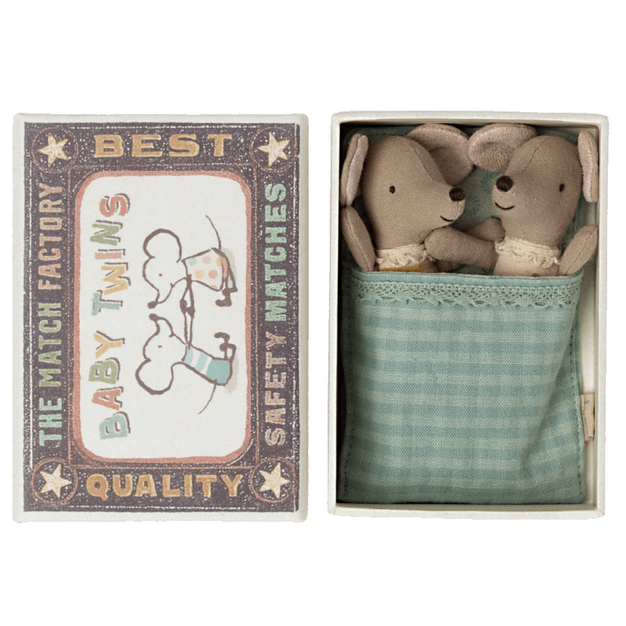 Twins, Baby mice in matchbox