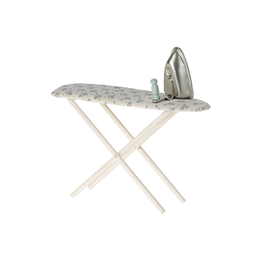 Miniature iron and ironing board