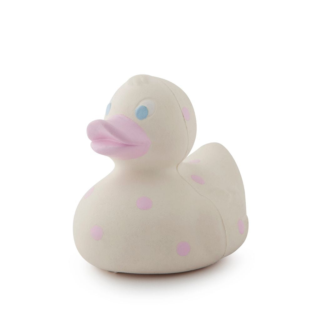 Elvis The Duck Dots Pink