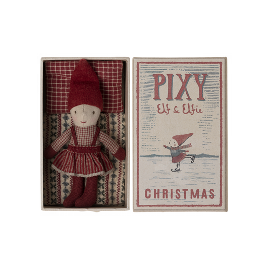 Pixy Elfie in matchbox