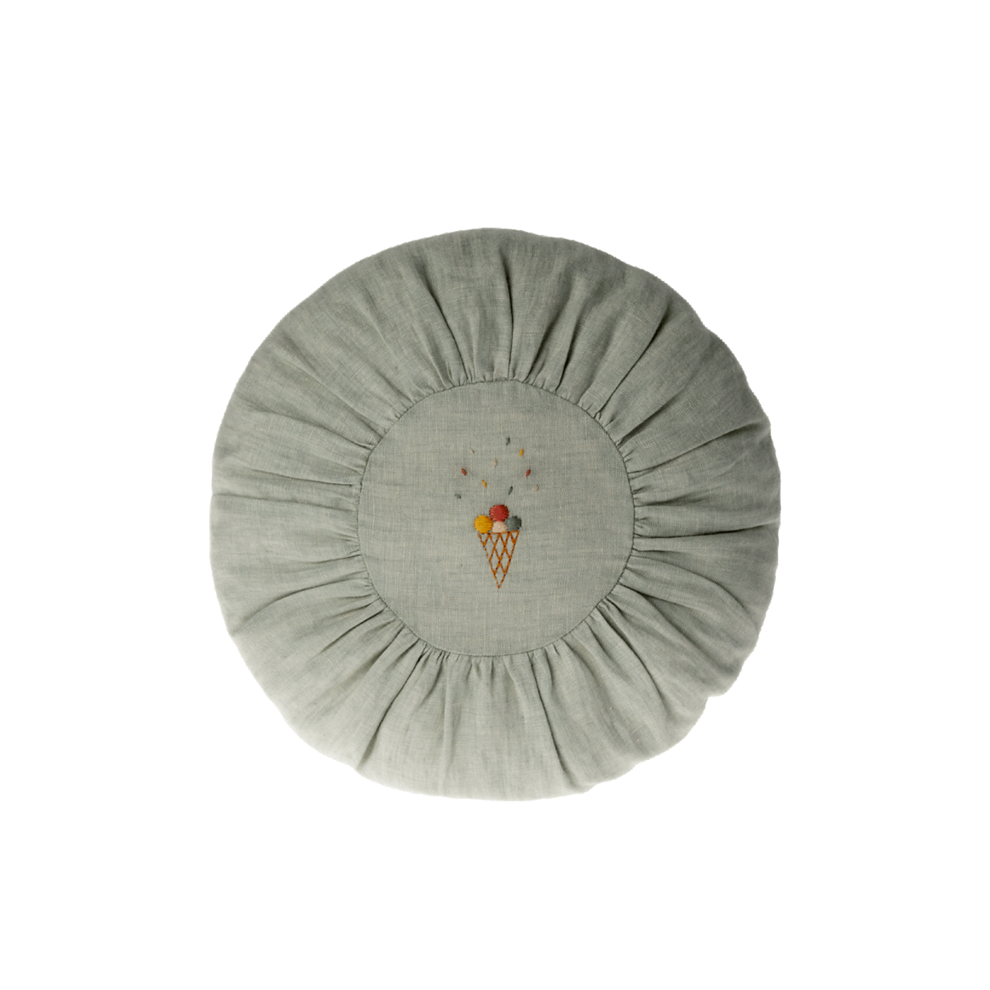 Cushion, Round, Small - Mint