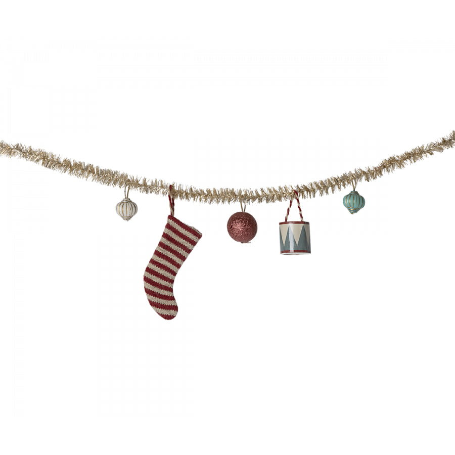 Christmas garland, Small - Gold