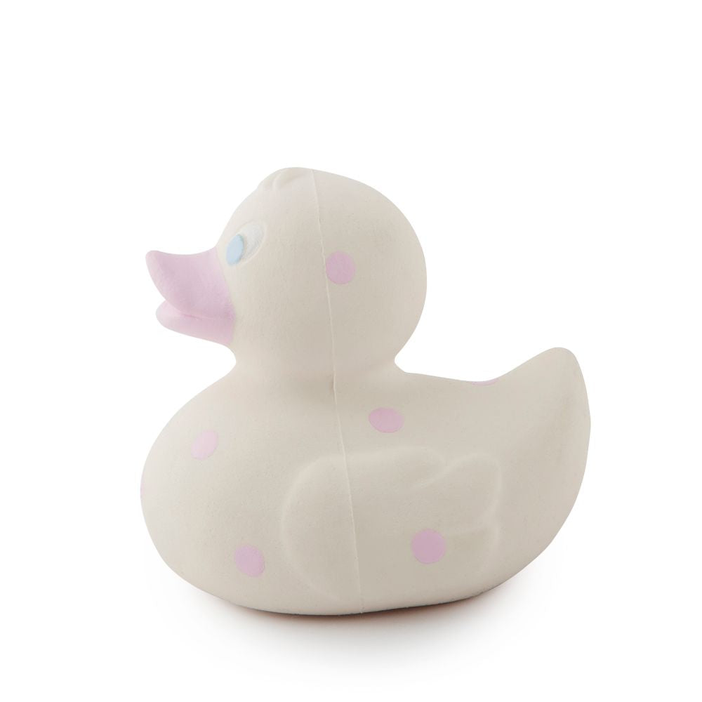 Elvis The Duck Dots Pink