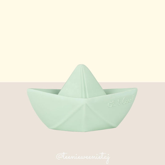 Origami Boat Mint